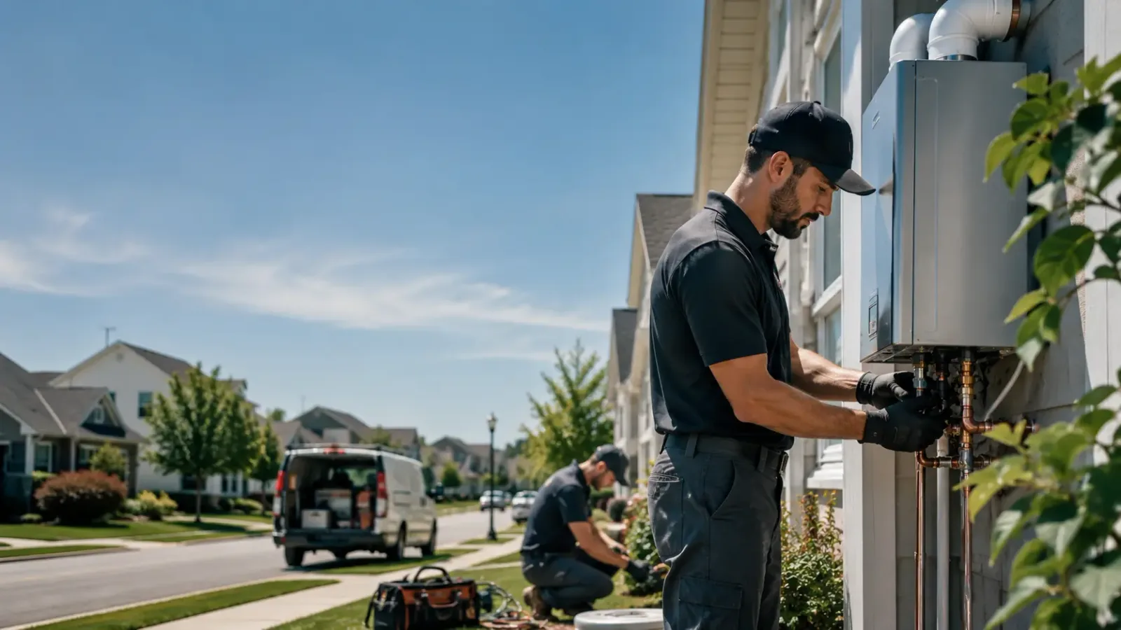 Tankless Water Heater Installation in Marshall, MI